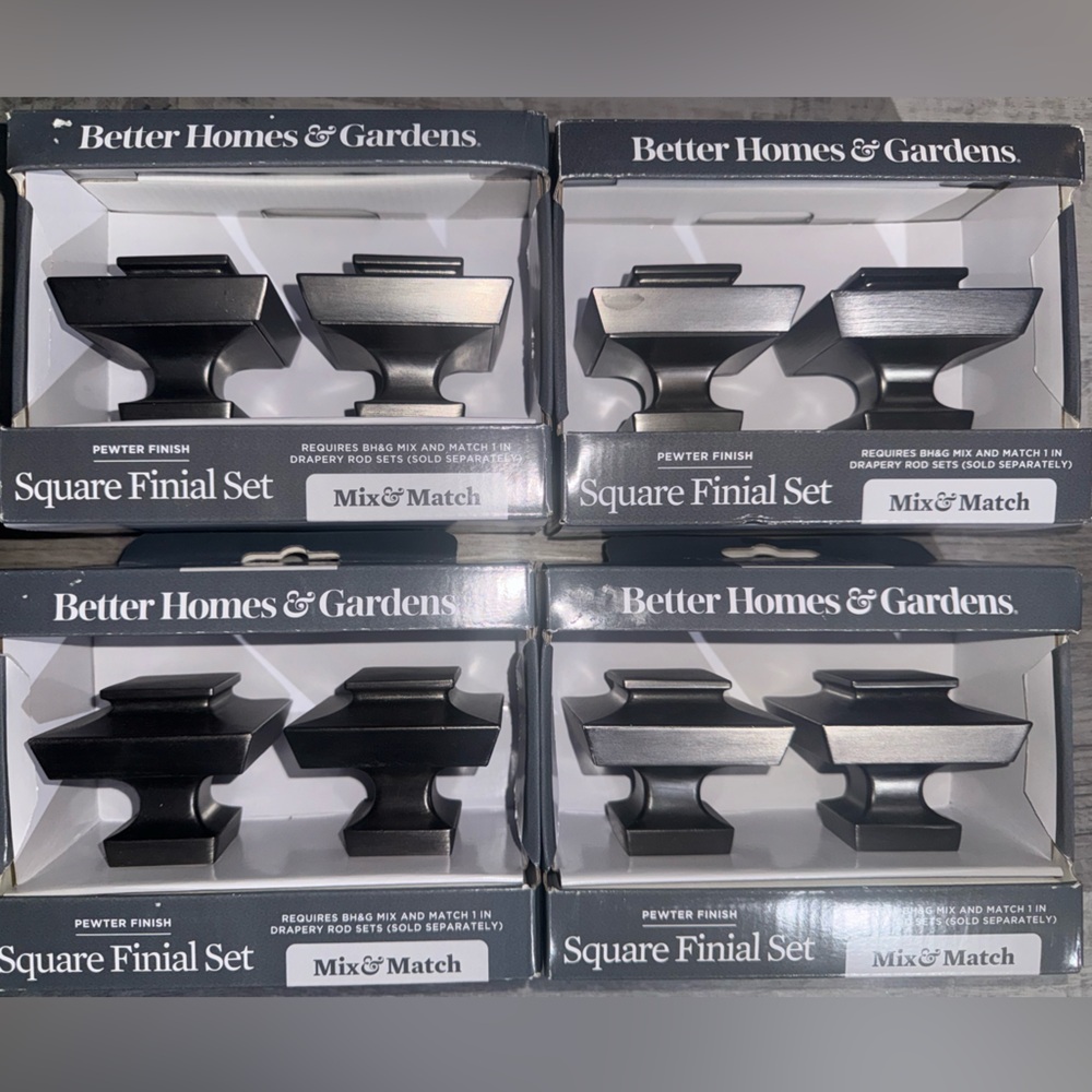 Better home & gardens curtain rod accents
